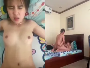 Trả bài rung giường cùng kim trang mặt dâm