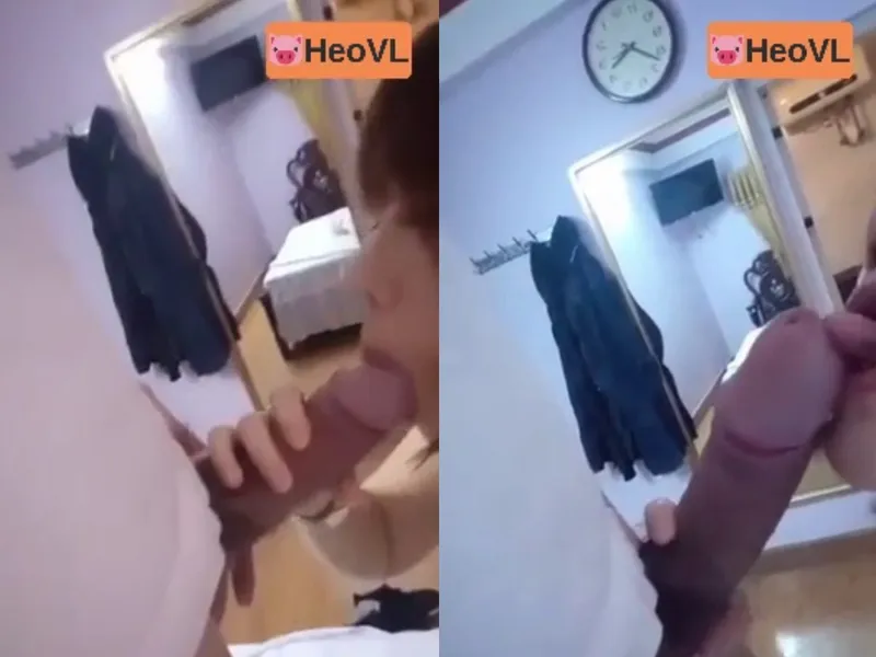 Dùng mồm lau sạch con Cây hàng anh