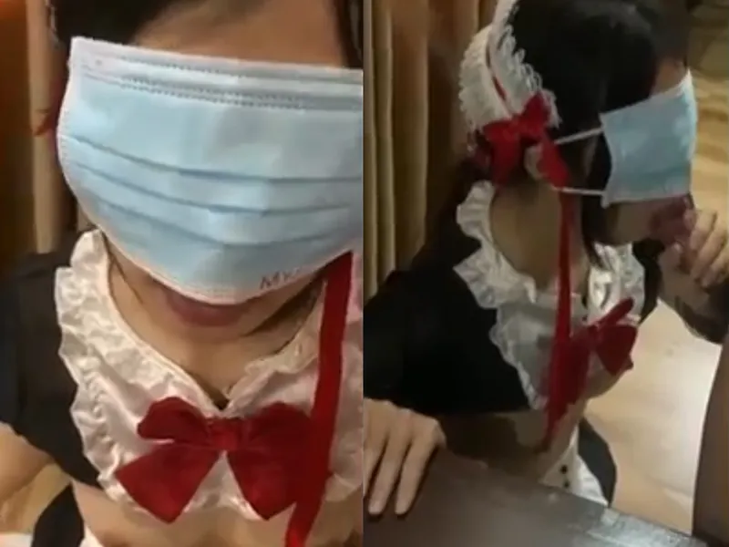 Con ghệ việt dâm cosplay nô lệ liếm bú con cậu bé điêu luyện